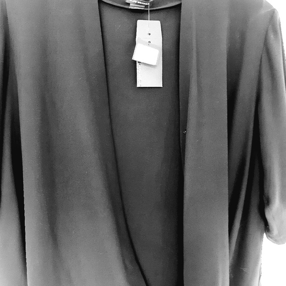 NWT - Club Monaco Elegant Black Chemise Sells:$189 - Picture 2 of 8